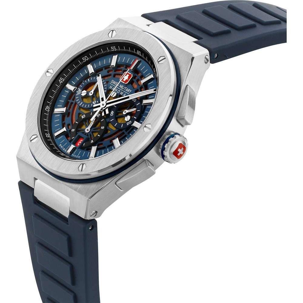 SWISS MILITARY HANOWA Montre pour hommes Acier inoxydable Montre