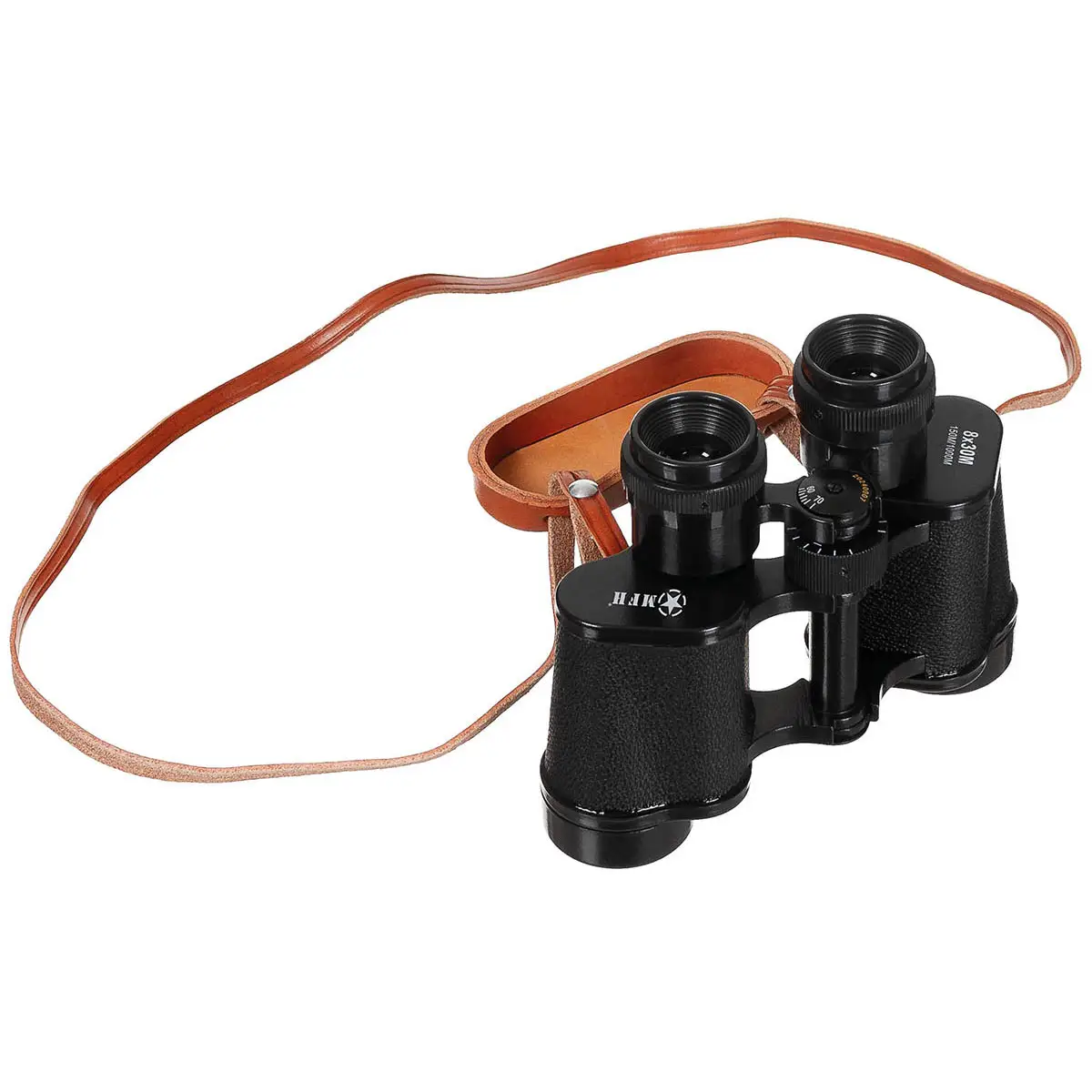 Fernglas 8 x 30 mit Lederbehälter