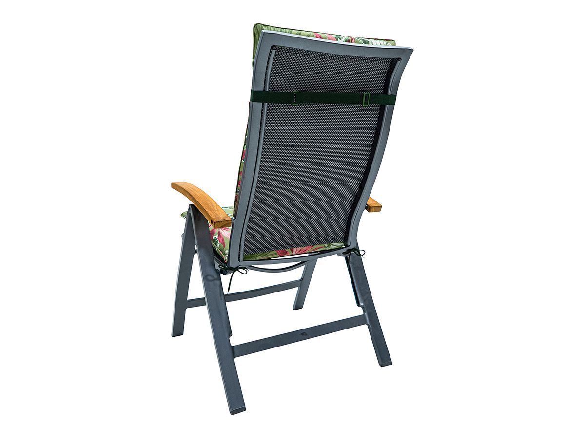 Madison Cala Green 120x50 Gartenstuhlkissen mit hoher Rückenlehne
