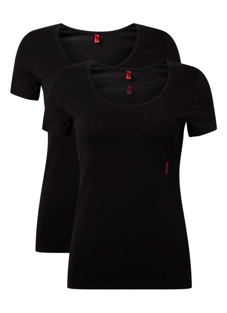 Canotta HUGO BOSS con logo, confezione da 2