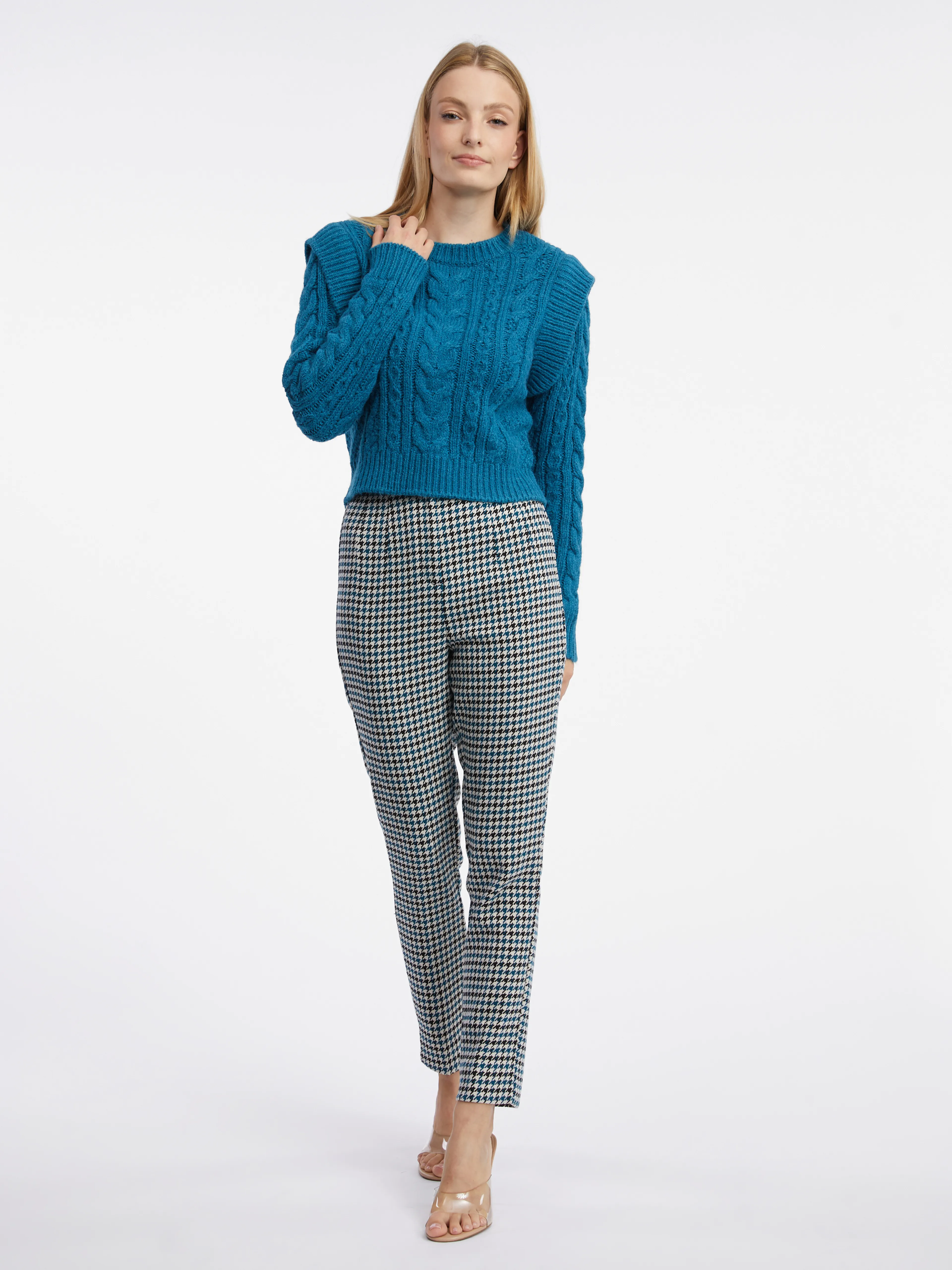 Blaue Damen Strickjacke ORSAY