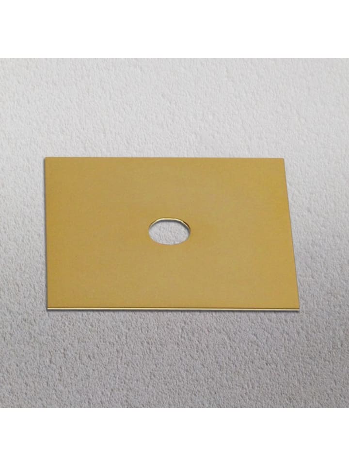 s.LUCE Dekoplatte passend zu Beam 12x12cm in Gold günstig kaufen 12 x 12 cm