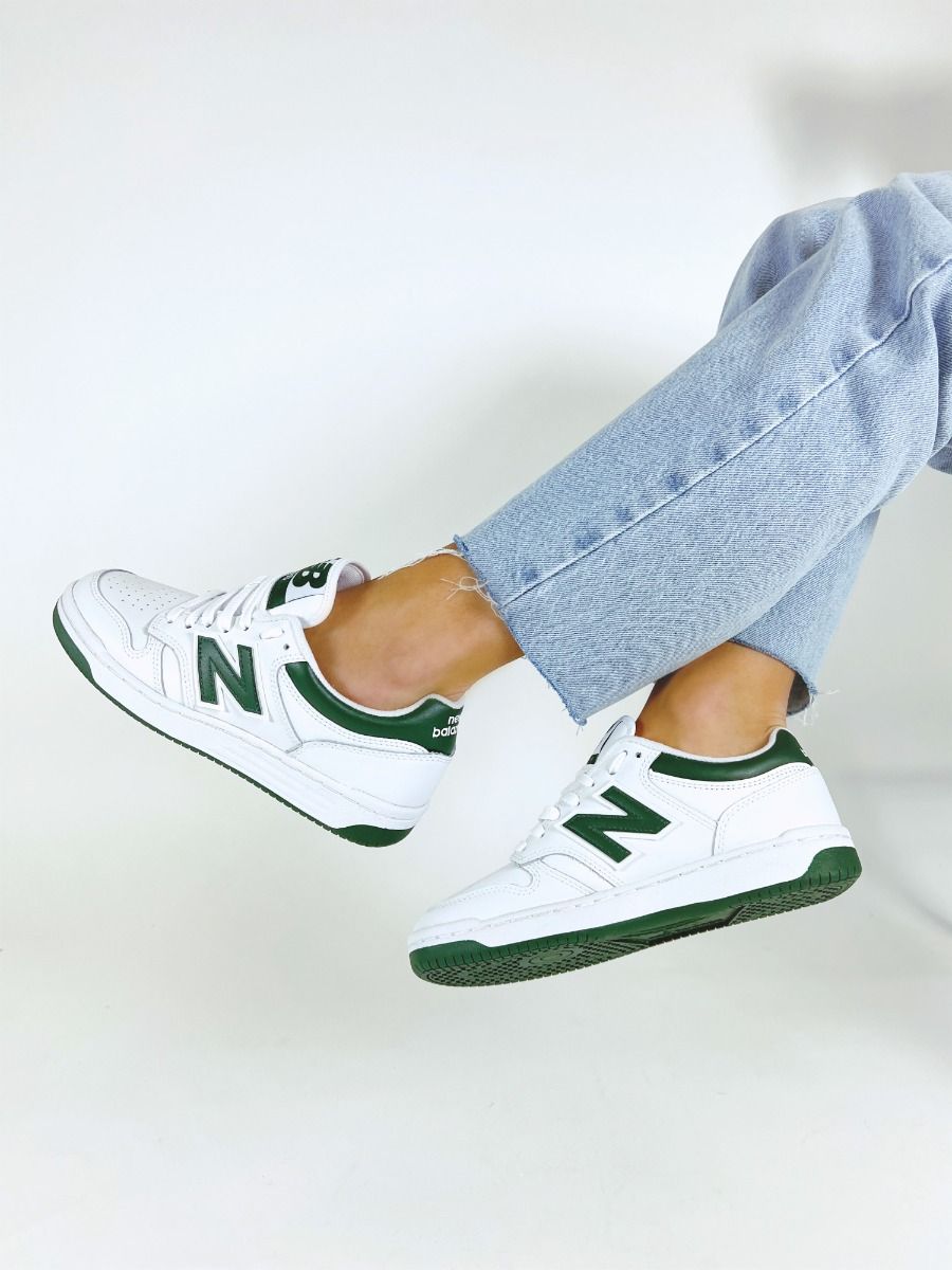 New Balance  BB480 LNGD - Blanc vert