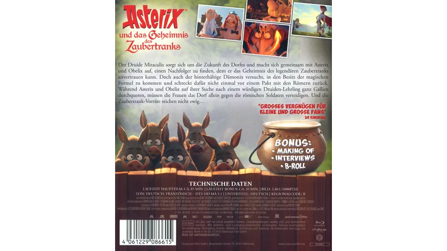 Asterix und das Geheimnis des Zaubertranks