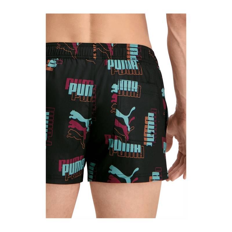 PUMA Swim Logo Print Badehose Funktionsunterhose Herren