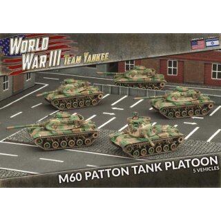 M60 Patton Tank Platoon (Plastic)
