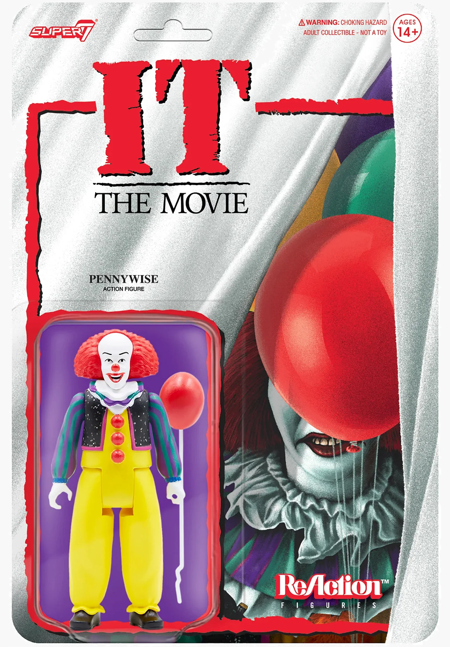 IT ReAction Figure - Pennywise (Clown)