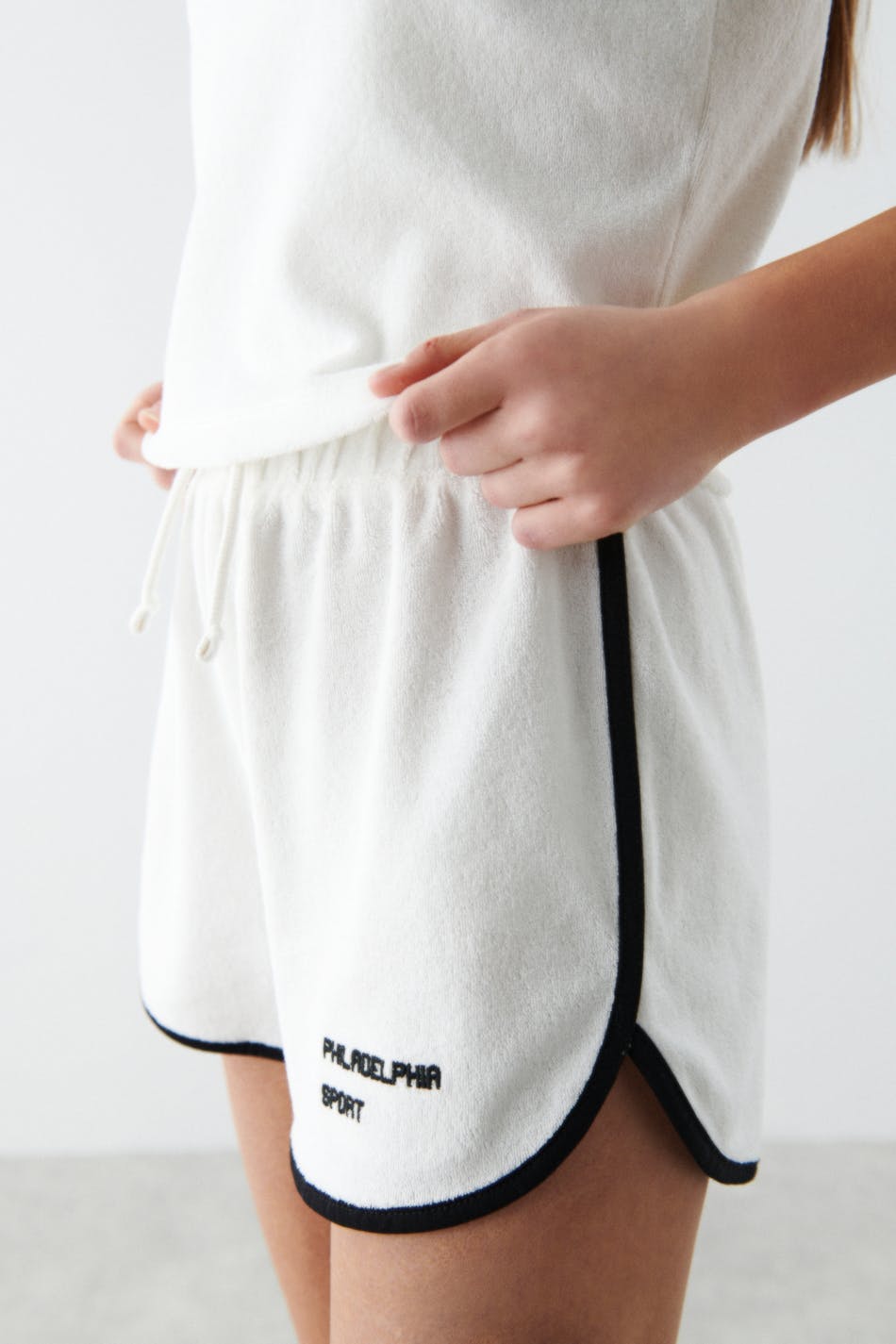 Y terry shorts