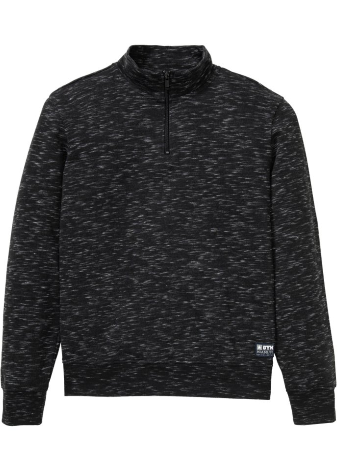 Sweatshirt mit Troyerkragen