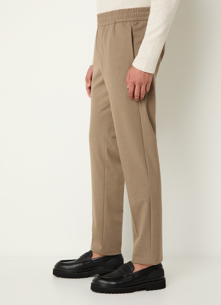 SAMSØE Pantaloni SAMSØE Sasmithy slim fit cu șnur și buzunare cusute