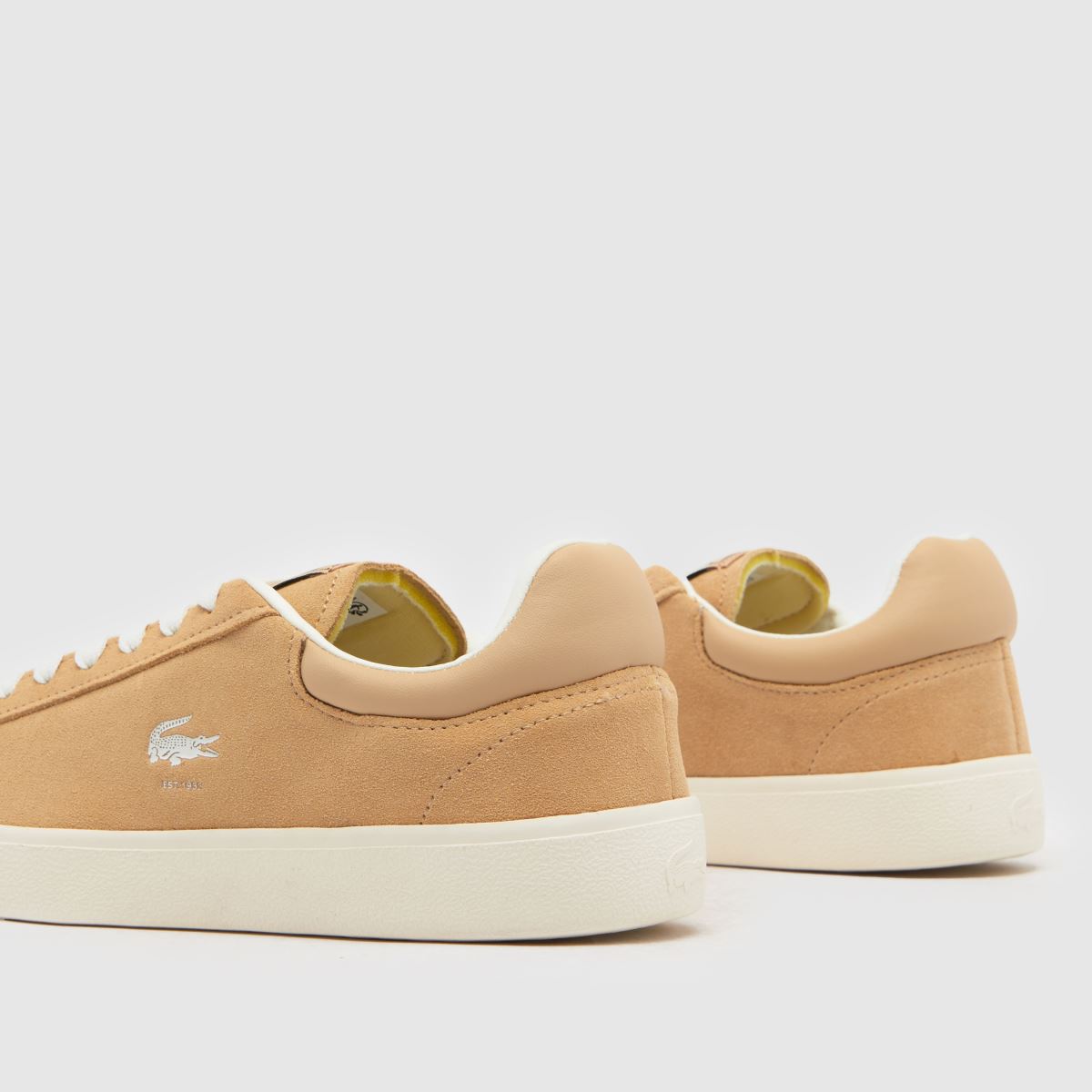 Lacoste baseshot sportcipők barna színben