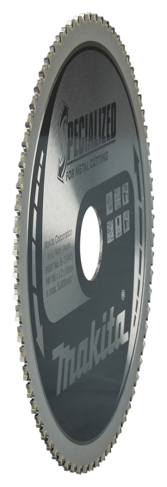 Brzeszczot tarczowy do piły tarczowej B-33445 do cienkich blach stalowych FTG 185 x 30 x 1,7 mm T70 firmy Makita