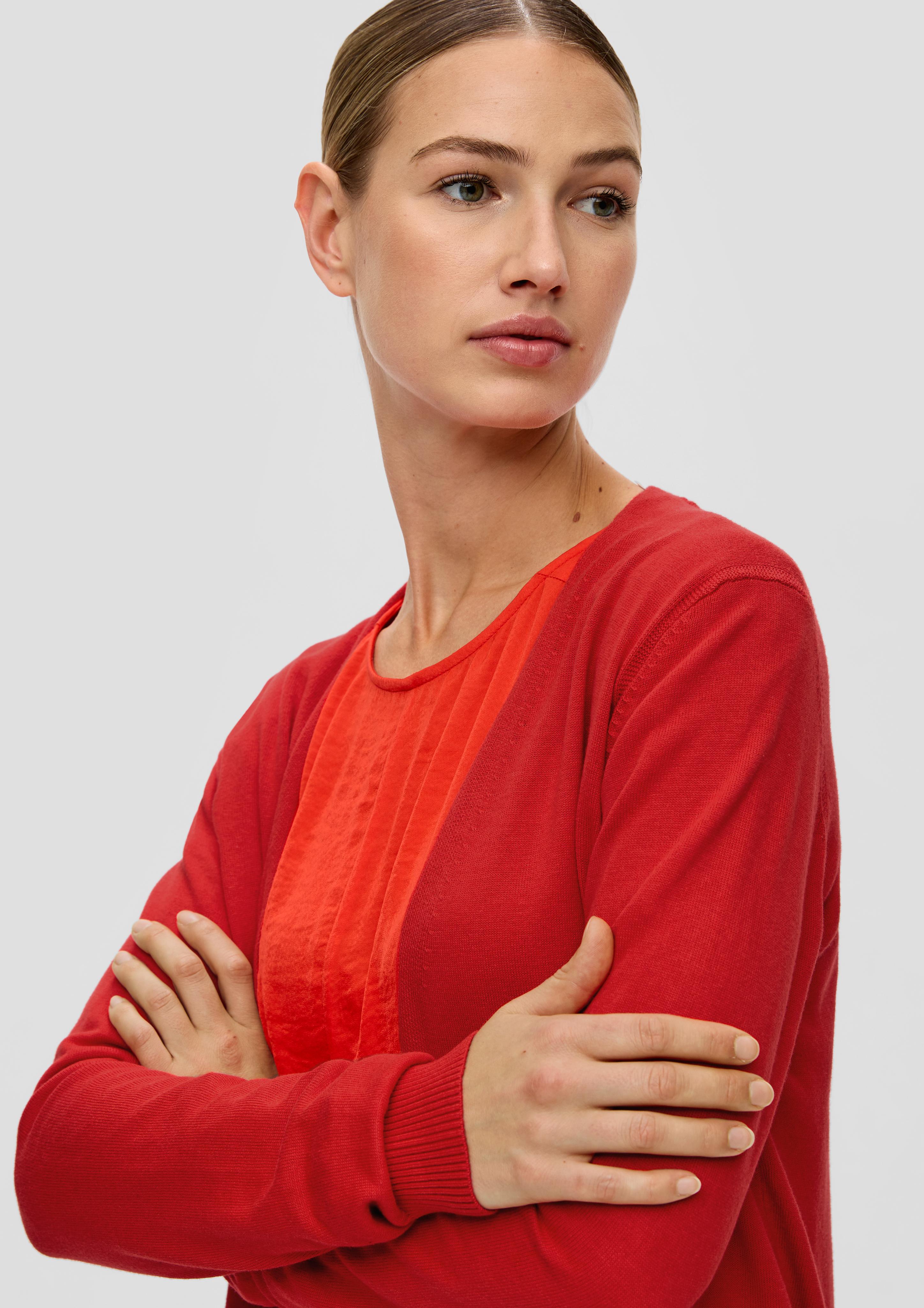 Longcardigan aus Baumwolle und Viskose  2137593-3074