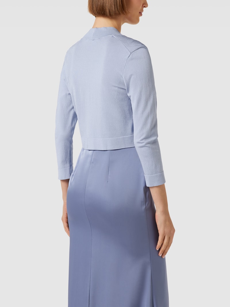 Bolero mit offener Vorderseite in himmelblau