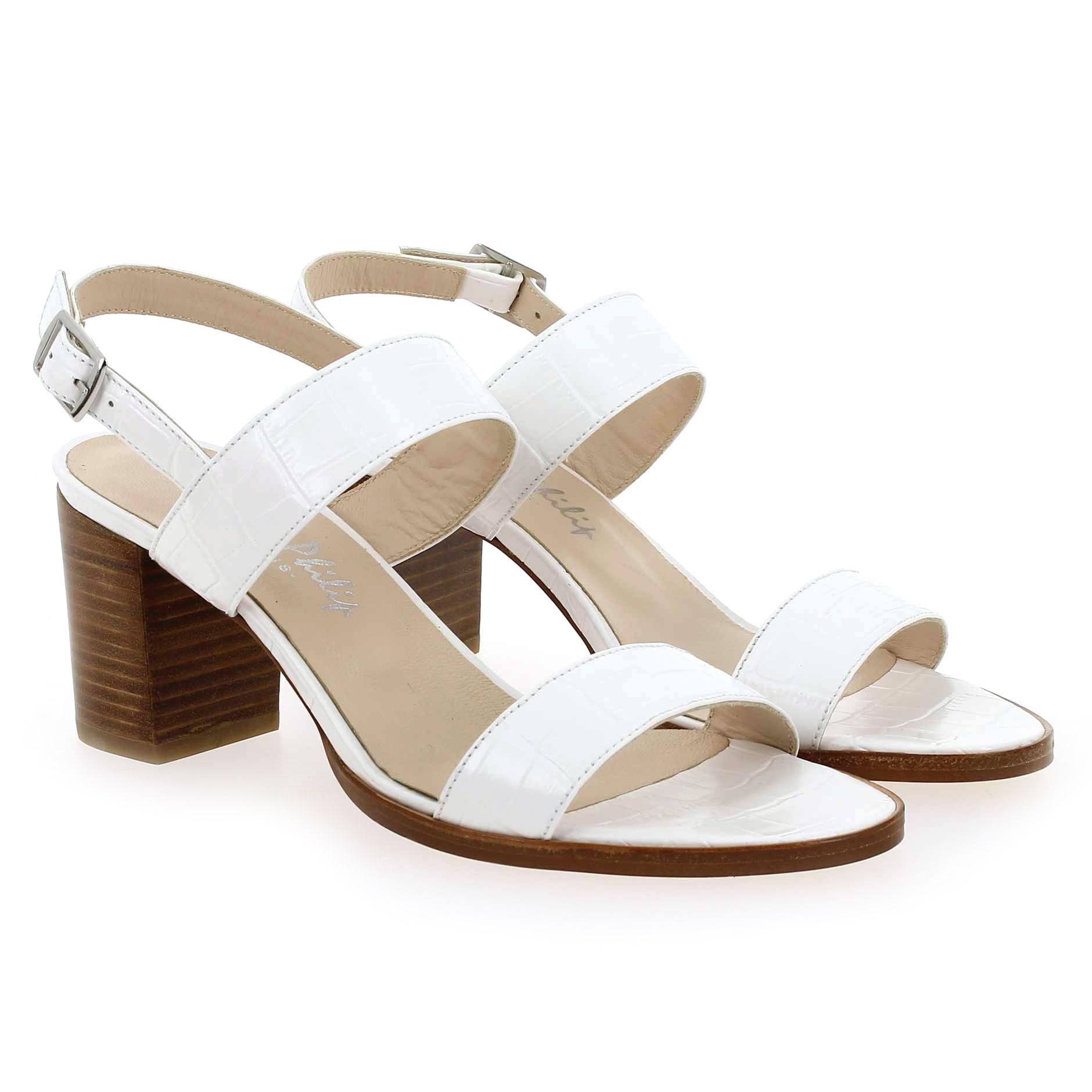 Janie Philip  GALAXIE - Blanc croco