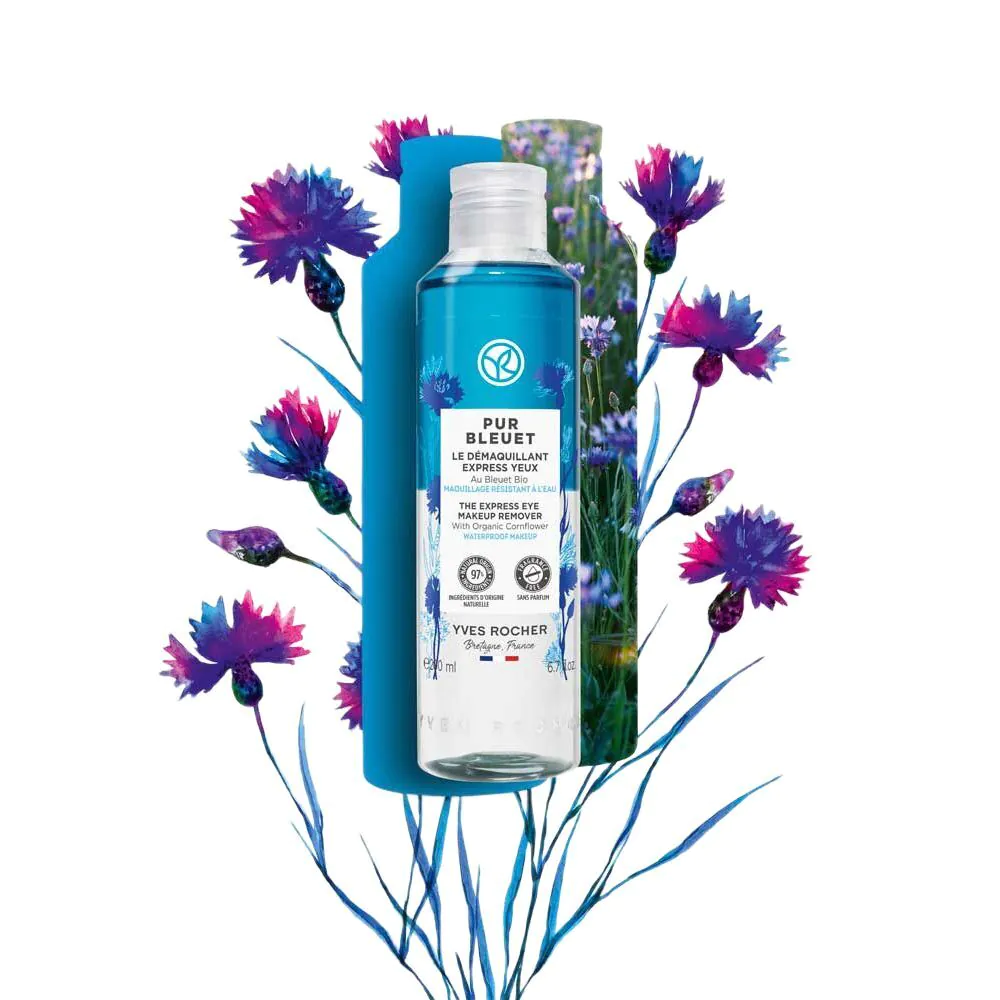Yves Rocher Pur Bleuet Διφασικό ντεμακιγιάζ ματιών