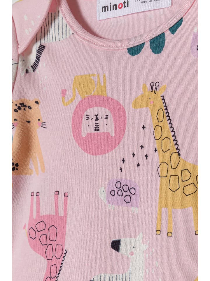 Minoti 4er. Set: Kurzarmbody 24babypack6 in lila günstig kaufen