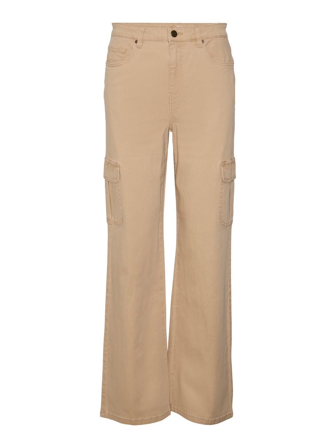 VMTESSA Hohe Taille Weit geschnitten Jeans