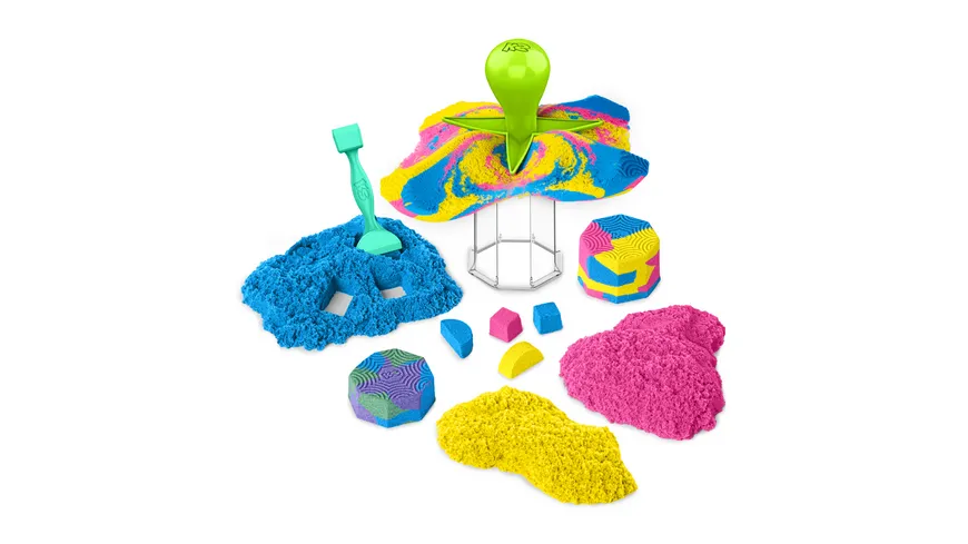 Spin Master - Kinetic Sand - Squish N’ Create Set
