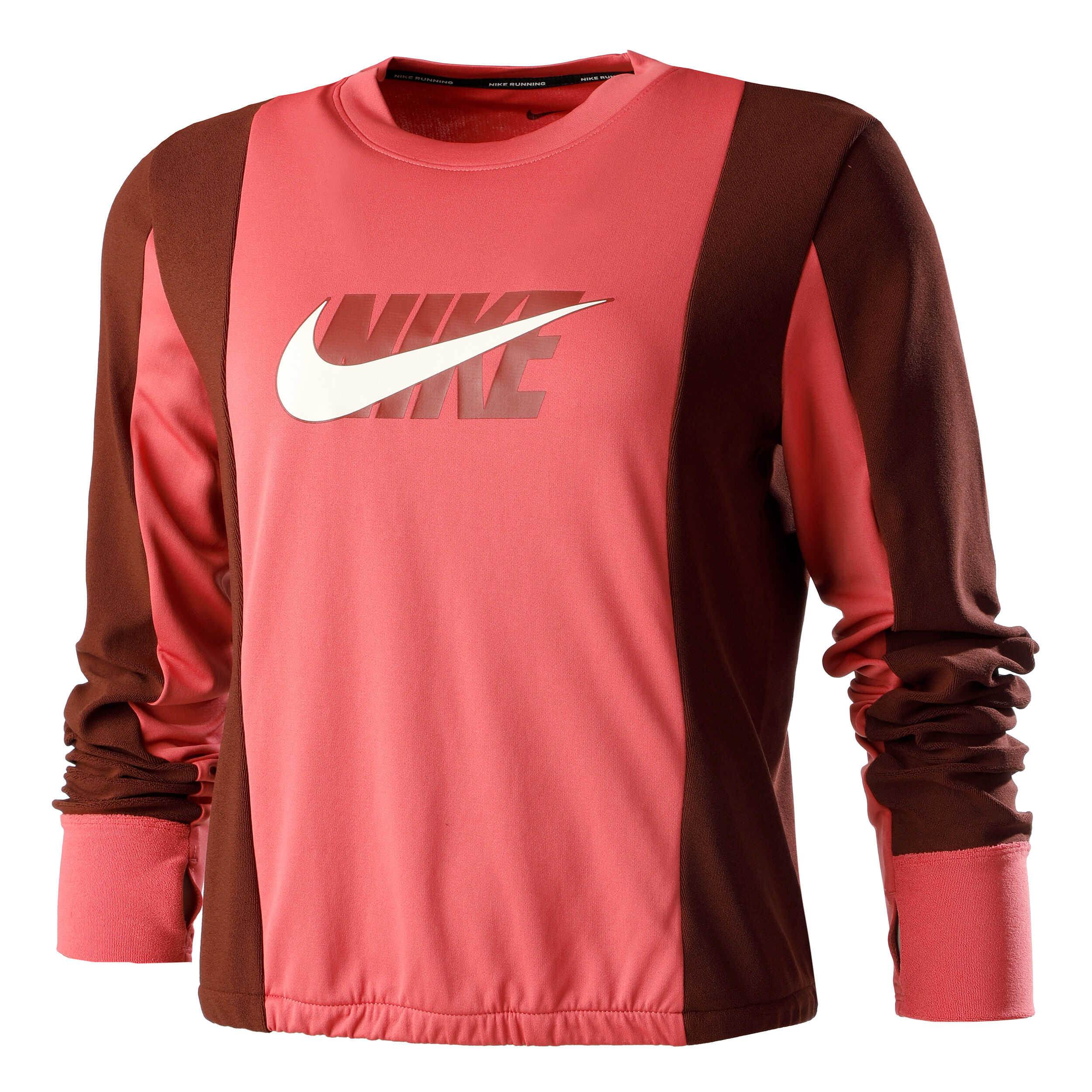 DF Icon Clash Longsleeve Damen - Koralle