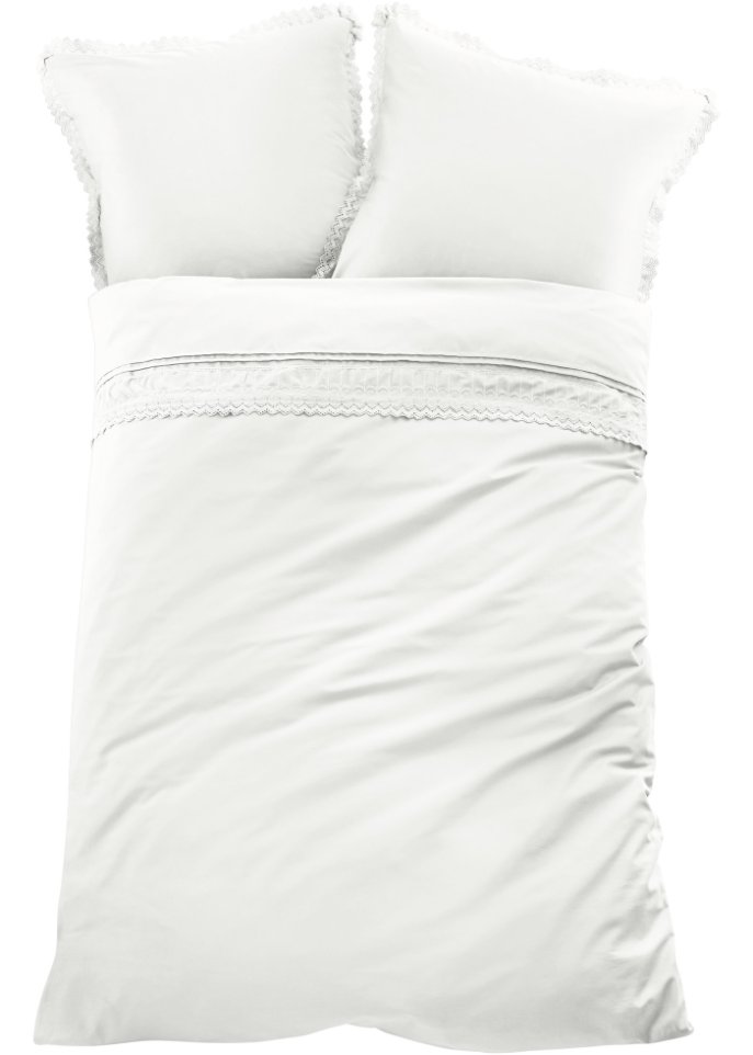 Bettwäsche mit Spitze