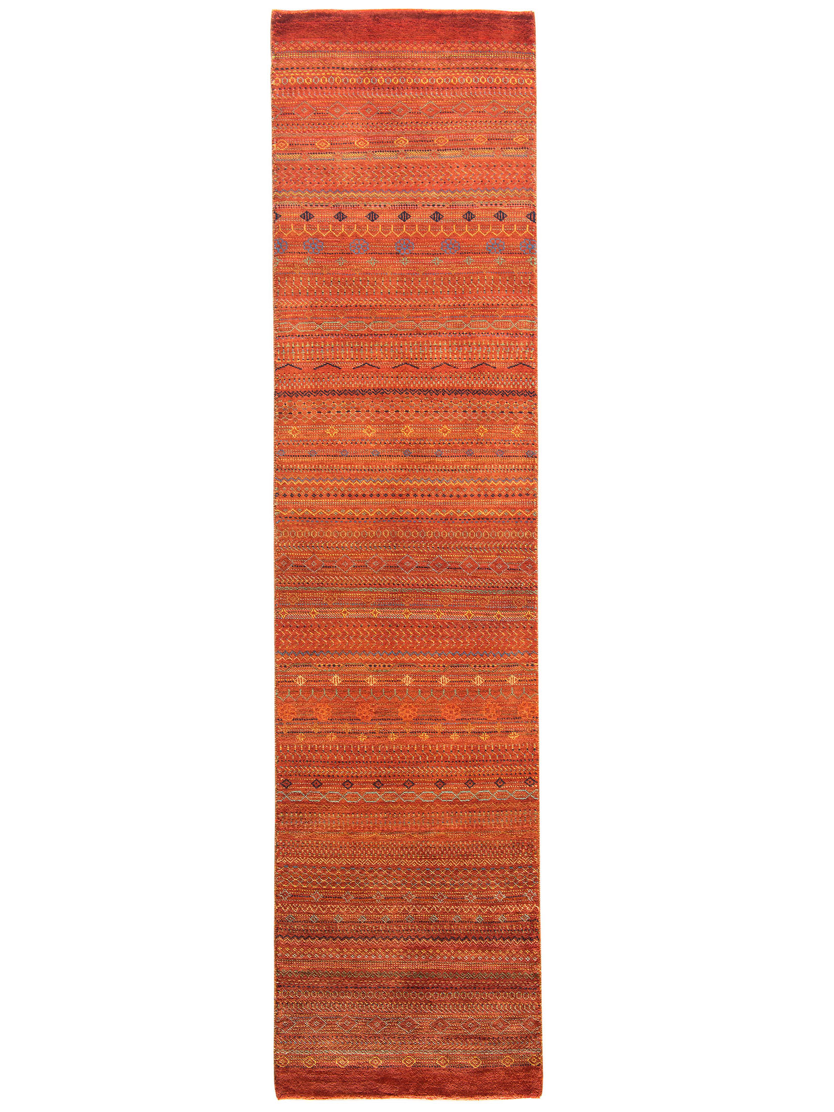 Contemporary Gabbeh ca. 74 x 303 cm, Unikat / Einzelstück