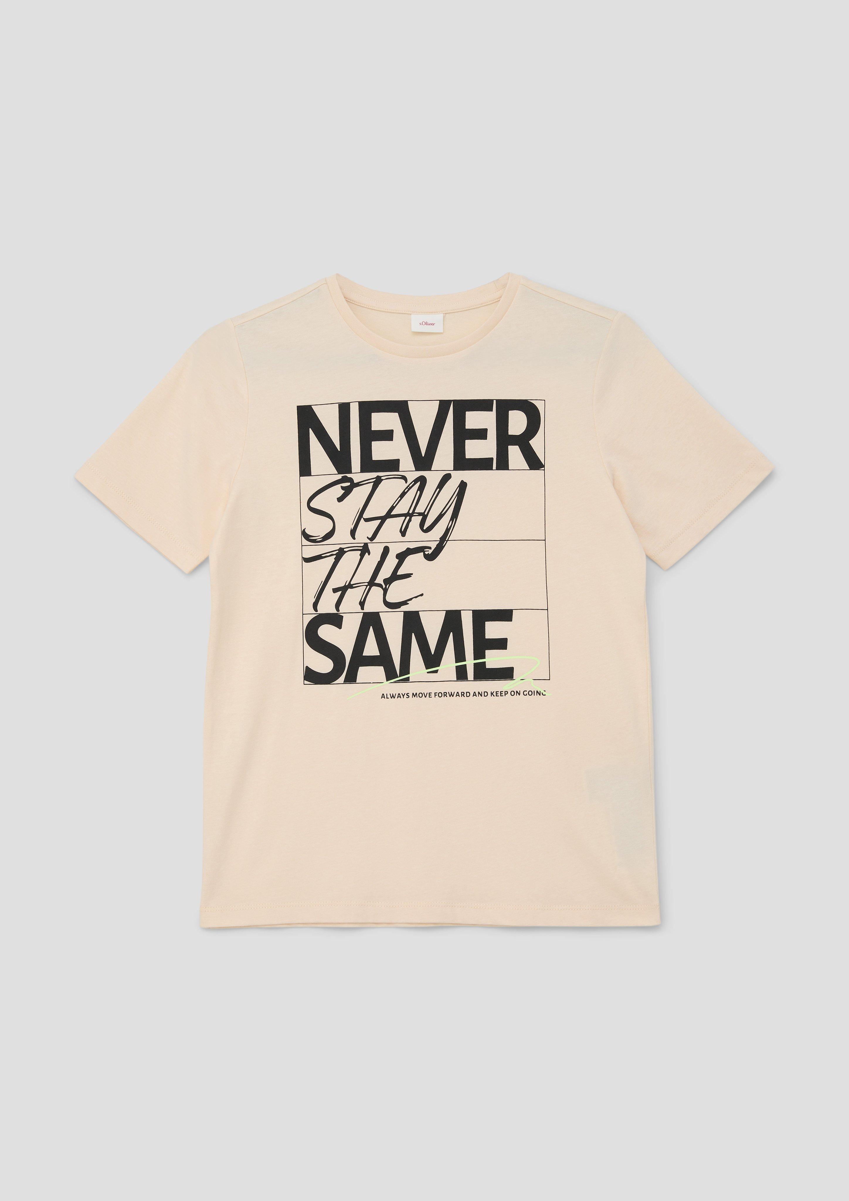 T-Shirt mit Frontprint  2140083-0805