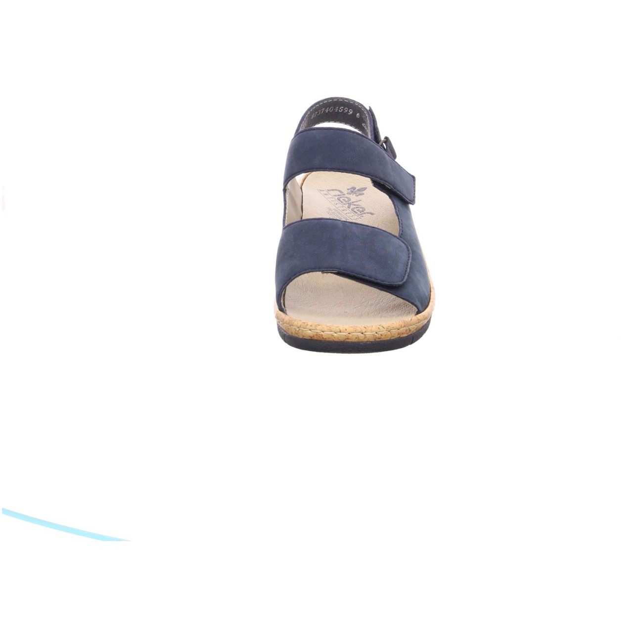 RIEKER Klassische Sandalen blau