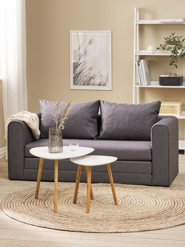 SKILLEBEKK SKILLEBEKK Schlafsofa, dunkelgrauer Stoff