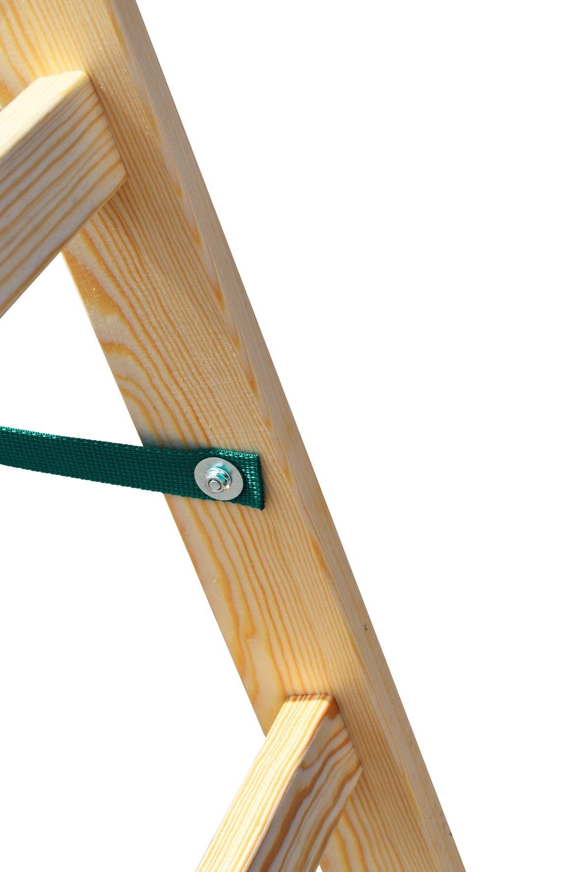 VaGo-Tools Vielzweckleiter VaGo Holzleiter Leiter Trittleiter 2x4 Stufen (Stück)
