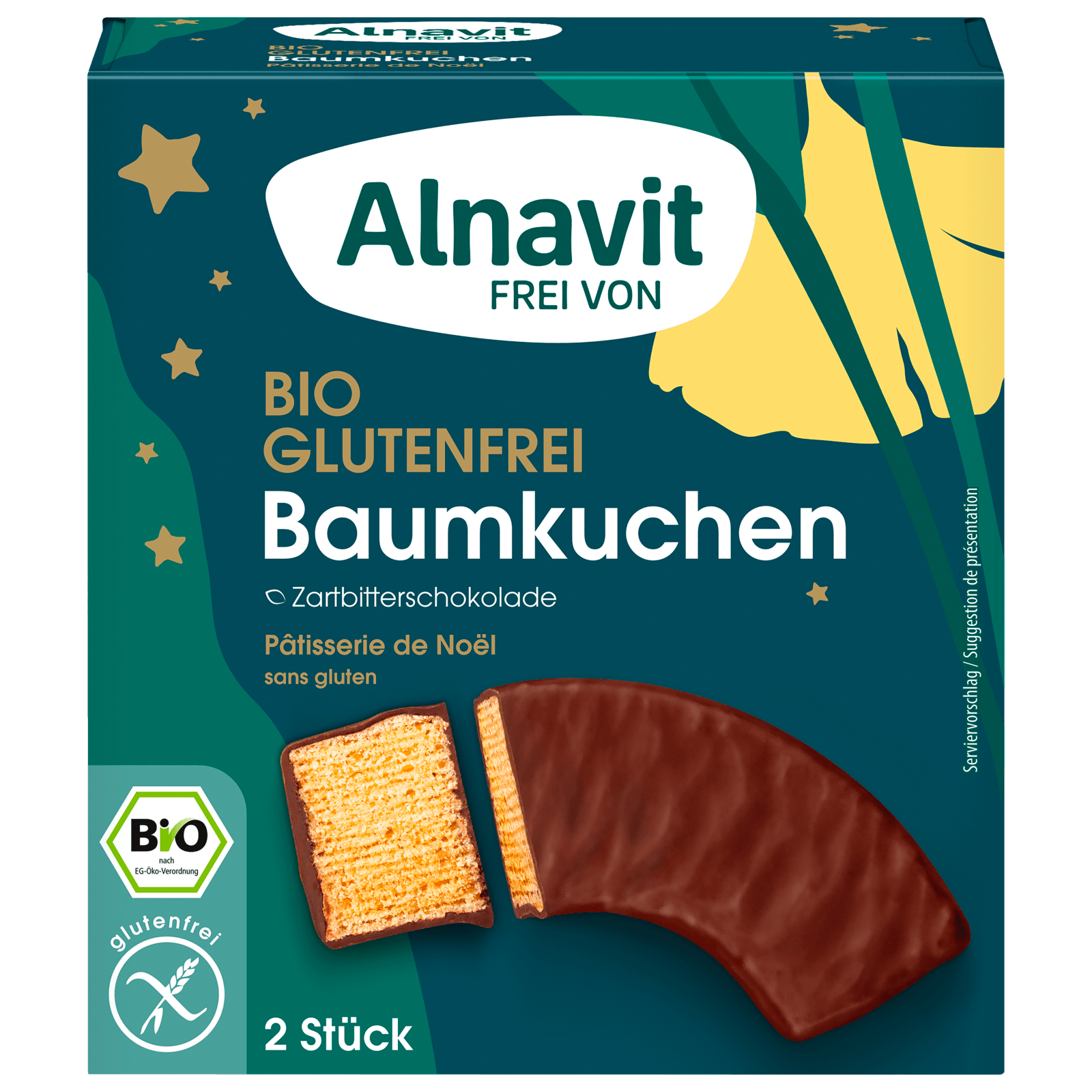 Alnavit Bio Baumkuchen glutenfrei 100g