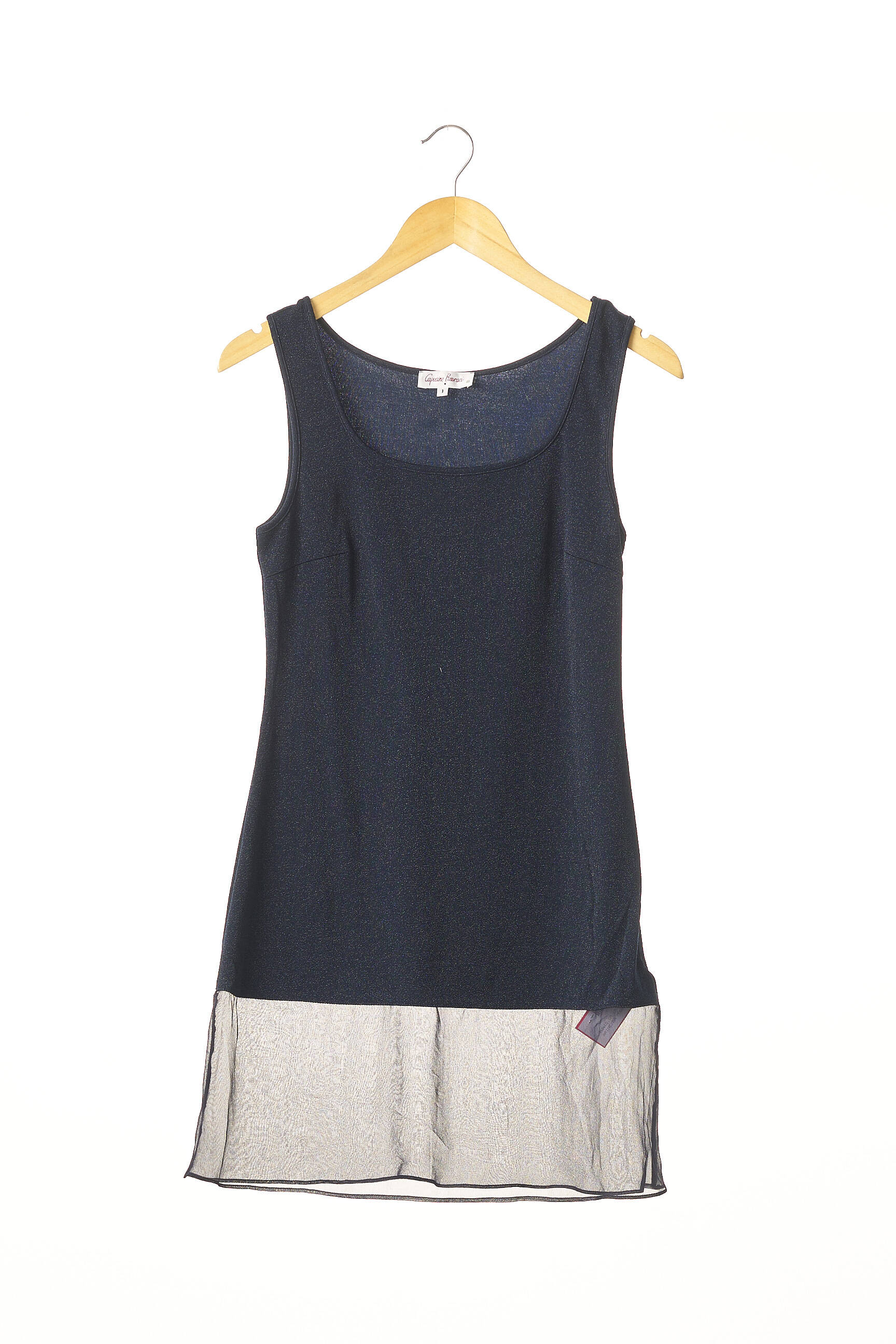 Capucine Puerari Tuniquesansmanche Femme couleur bleu