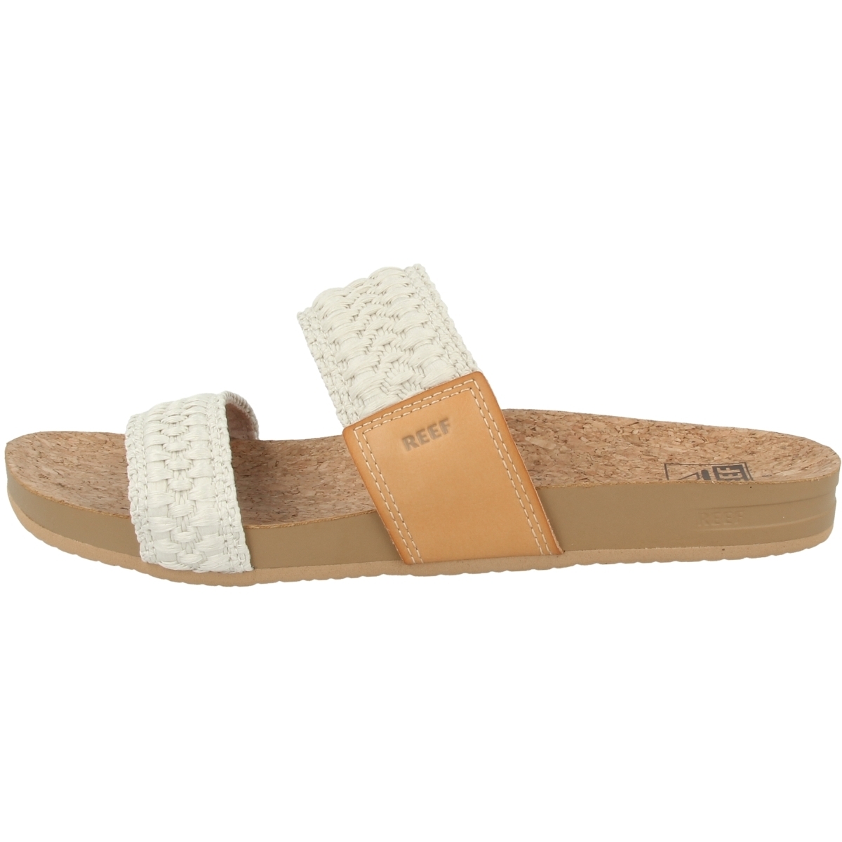 Reef Cushion Vista Thread Sandale beige