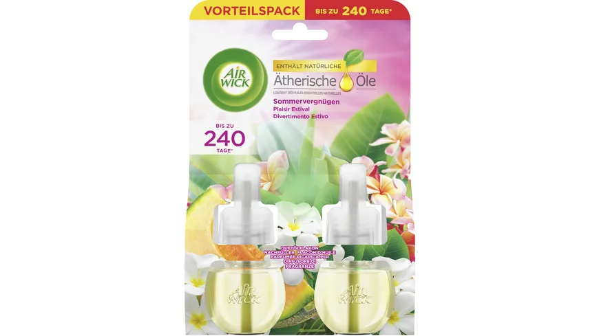 Air Wick Duftölflakon Nachfüller Duo Sommervergnügen 38 ml