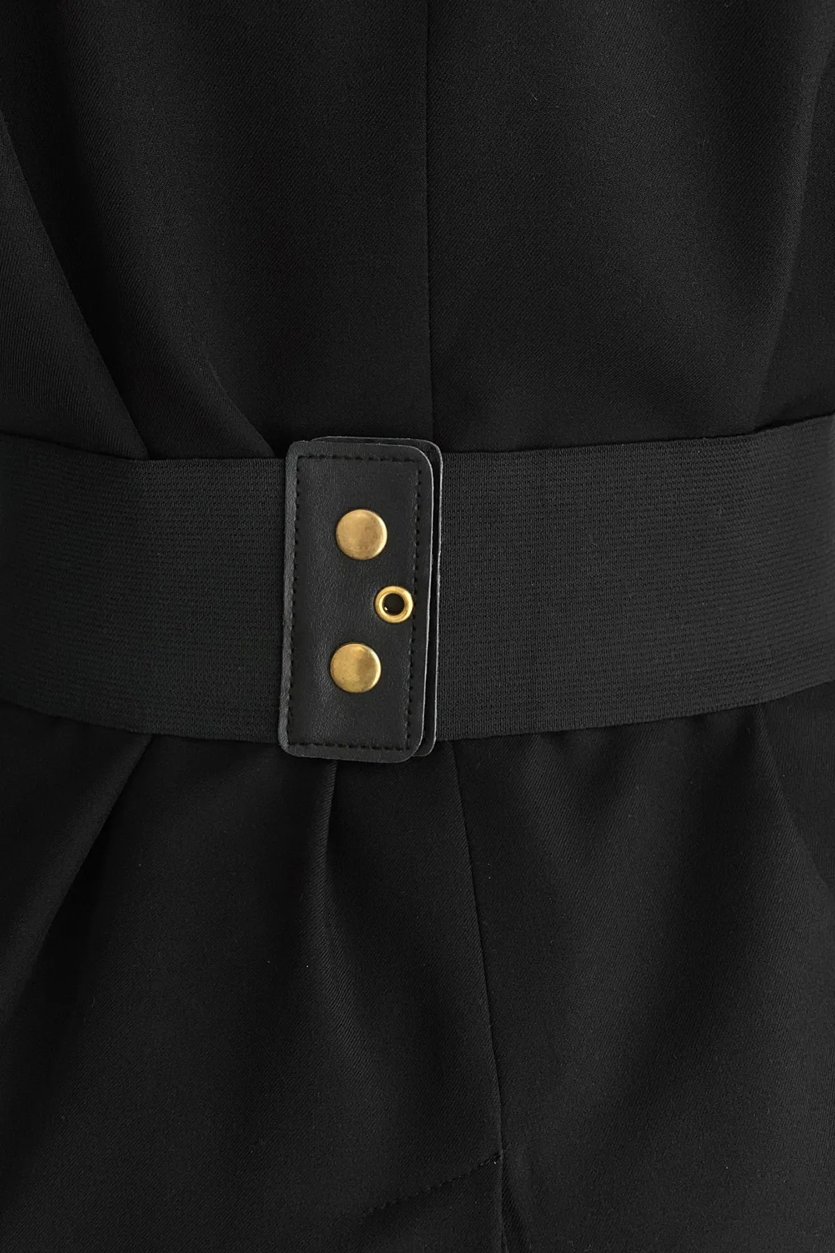 Cool & Sexy  Schwarzer elastischer Kettengürtel für Damen BE661