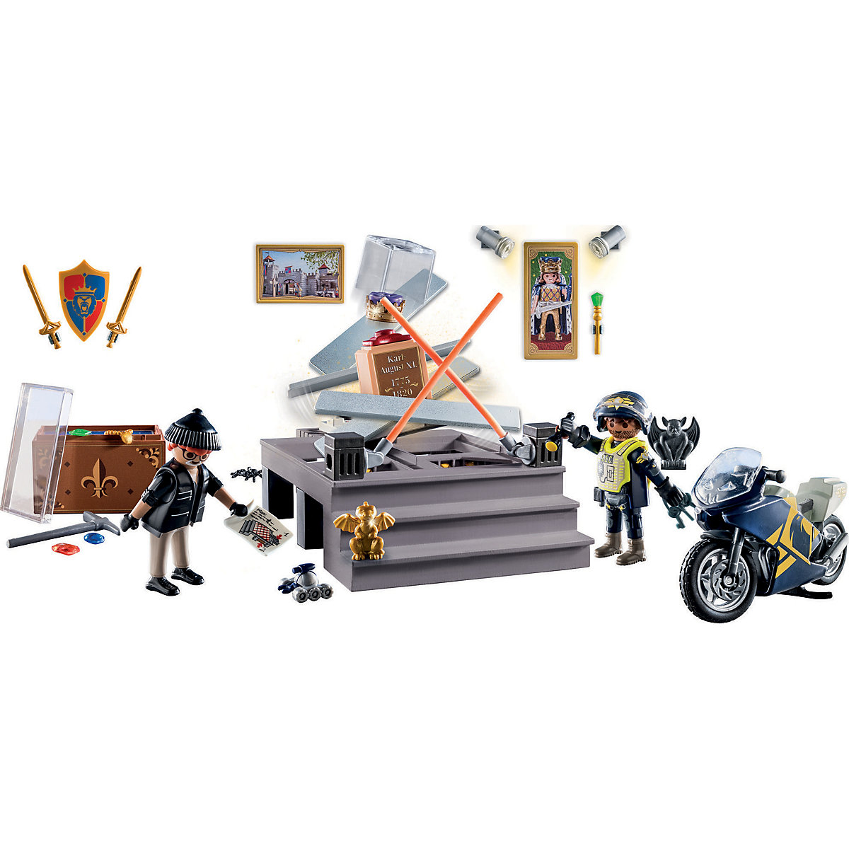 PLAYMOBIL® 71347 Adventskalender Polizei Museumsdiebstahl