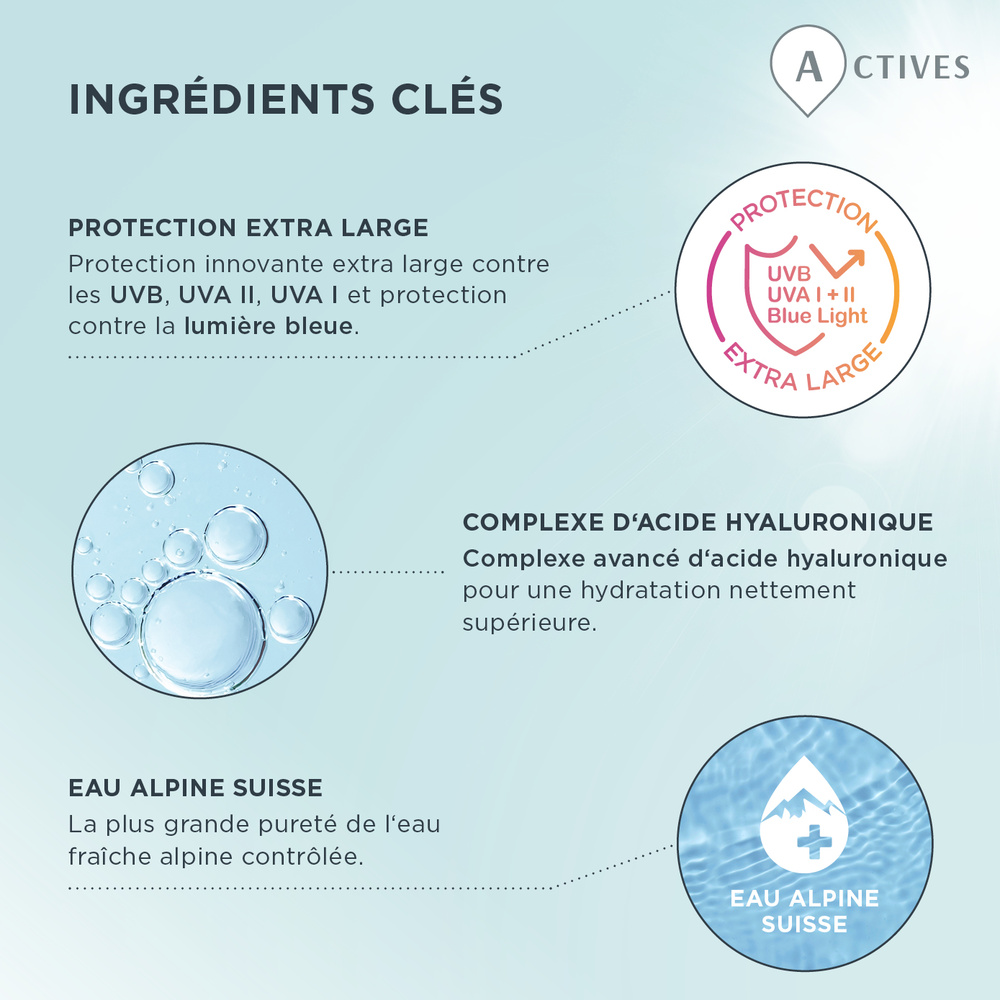 skinvisibles Skinvisibles Aqua Sense Hyaluronic SPF50 50ml Fluide hydratant quotidien ultra-léger protection UV (acide hyaluronique)