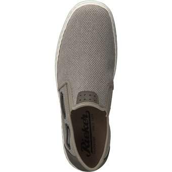 Rieker Leinen Slipper in beige