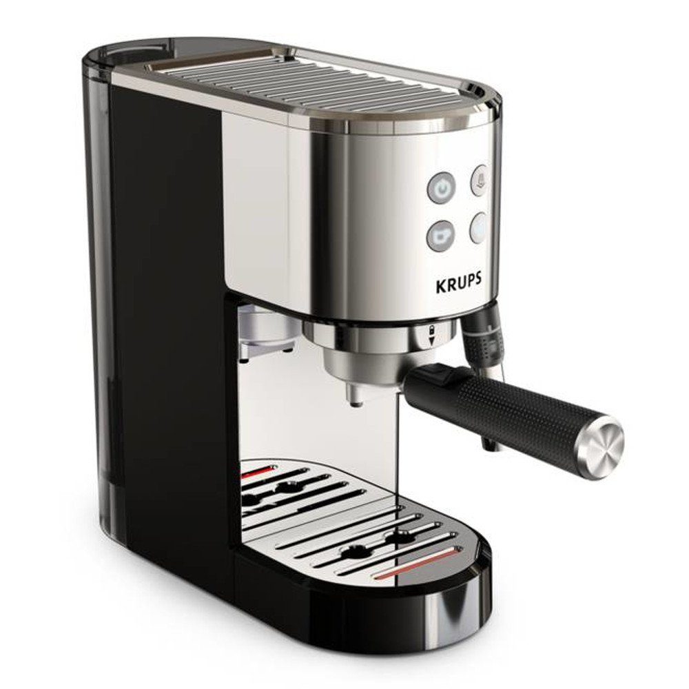 Krups Espressomaschine Krups Virtuoso XP444C10 Kaffeemaschine Halbautomatisch Espressomasc...