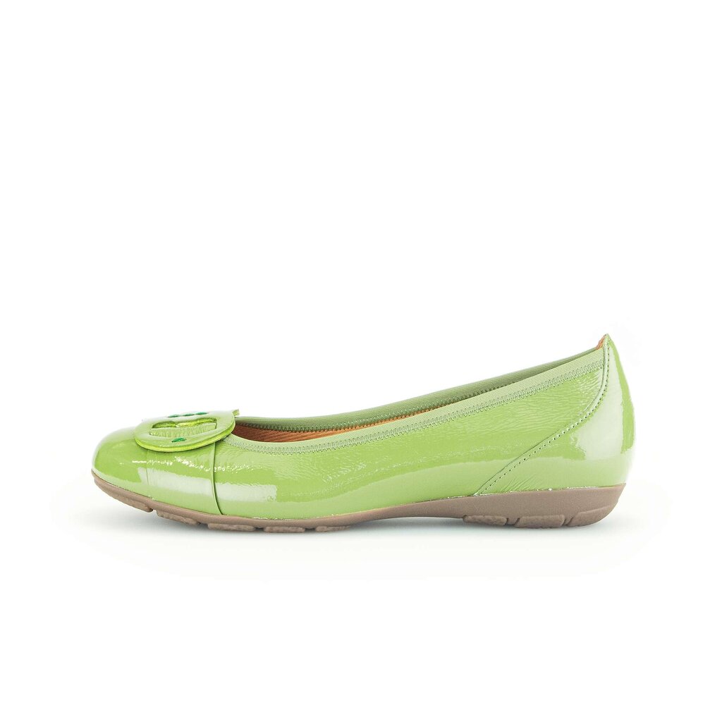 Gabor fashion Sportliche Ballerina grün