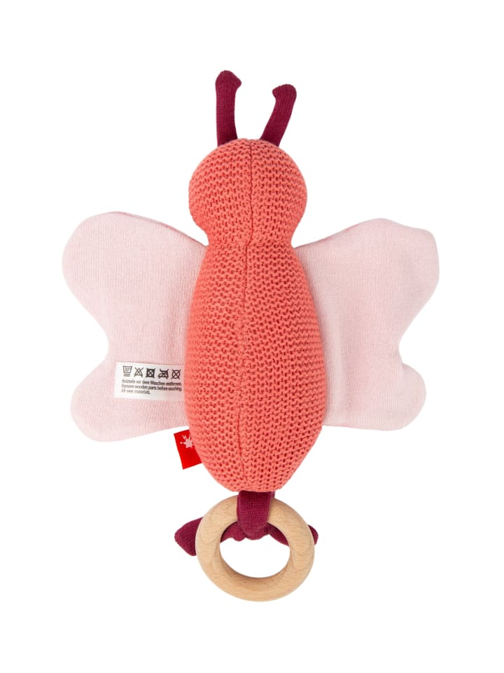 Sigikid Strick-Greifling Knitted Love in rosa günstig kaufen onesize