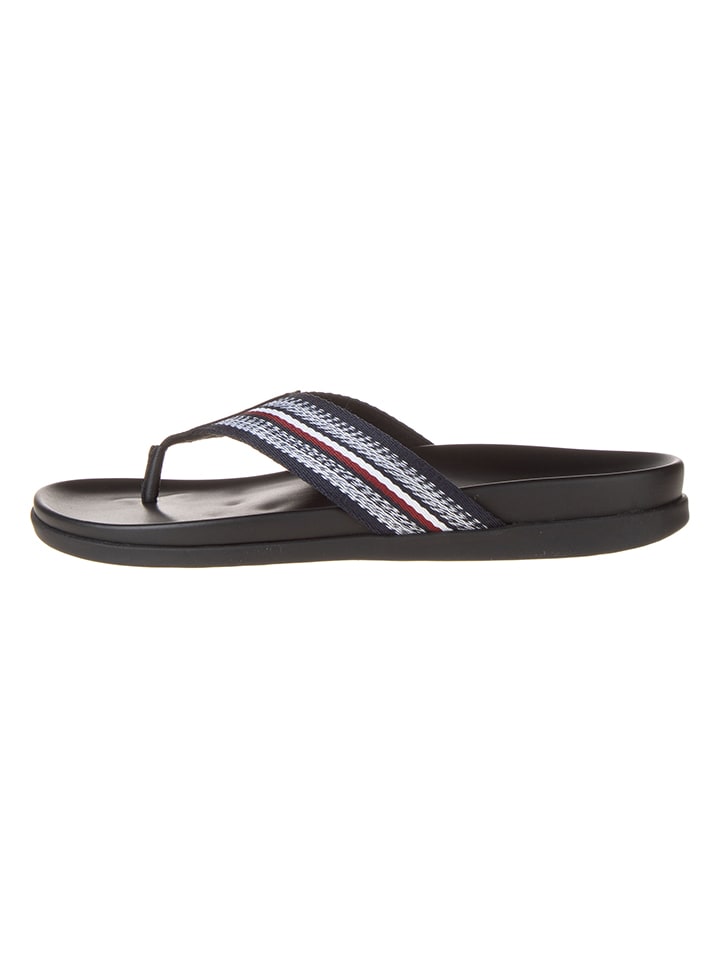 Tommy Hilfiger Shoes Zehentrenner in Schwarz günstig kaufen
