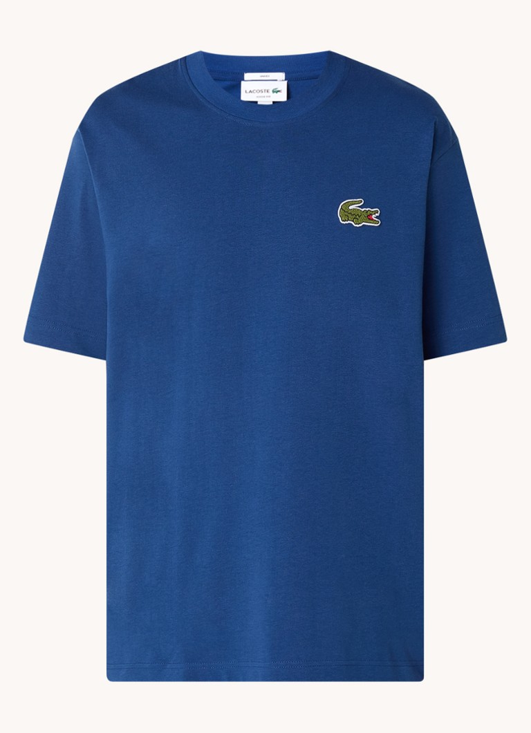 T-shirt Lacoste con logo ricamato