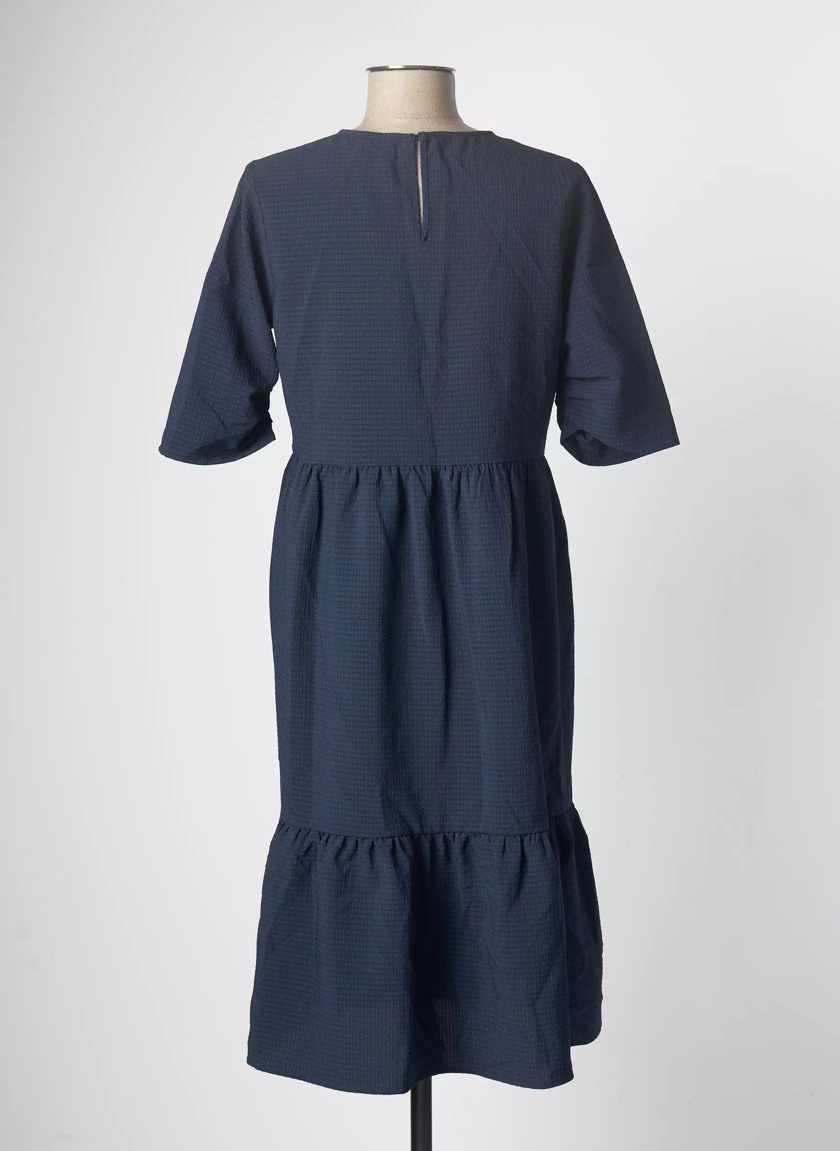 Vero Moda Robes Mi Longues Femme couleur bleu