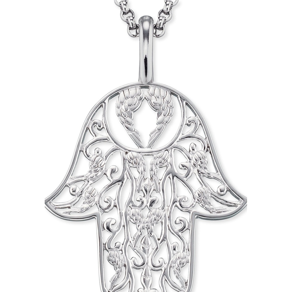 Engelsrufer Chaînette 925 Argent rhodié, 925 Argent rhodié collier