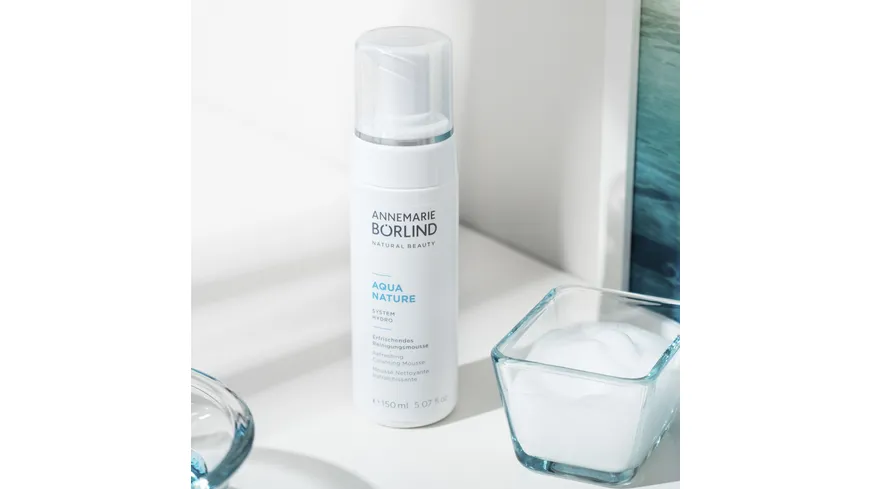 ANNEMARIE BÖRLIND AQUANATURE Erfrischendes Reinigungsmousse 150 ml
