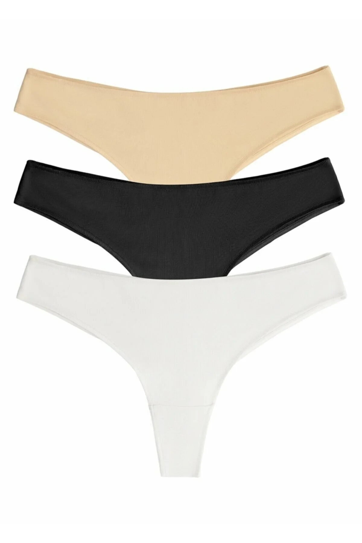 SUWEN  3-teiliges brasilianisches String-Höschen von Koton