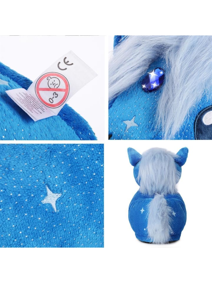 Corimori Plüsch Hausschuhe in Blau günstig kaufen 25/34
