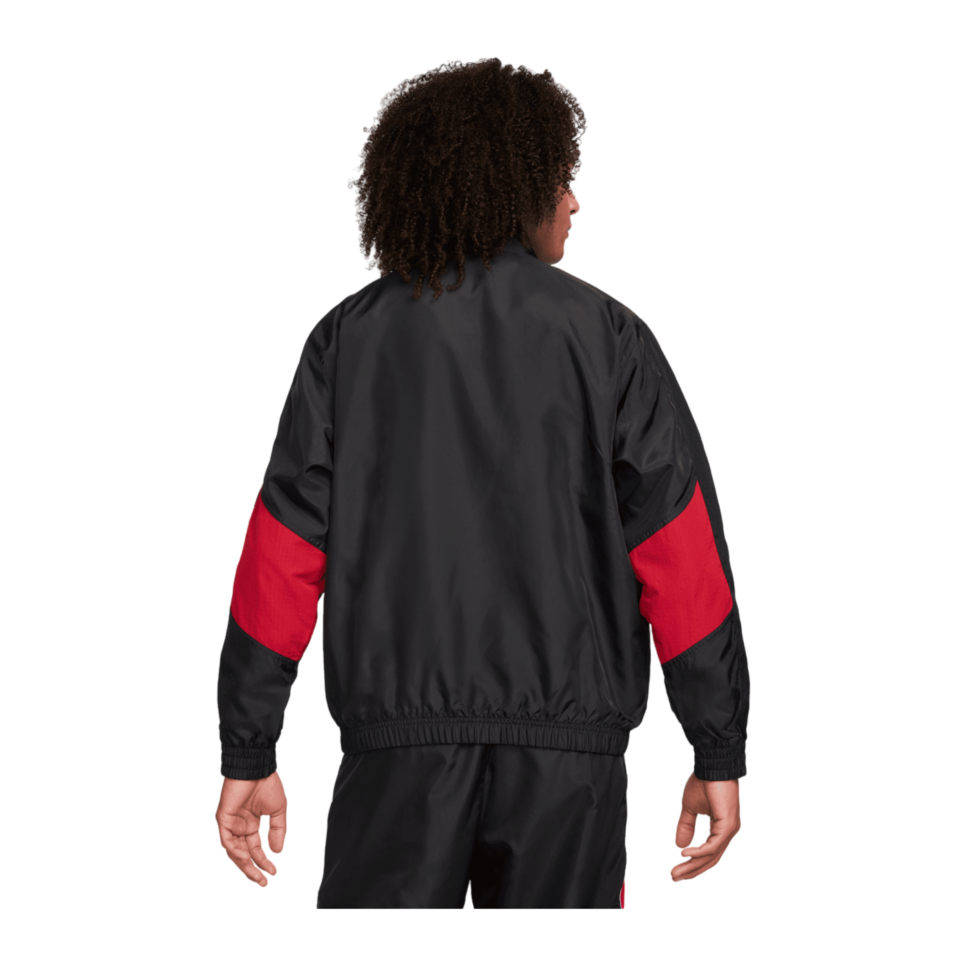 Nike Woven Air Jacke Schwarz Rot F011