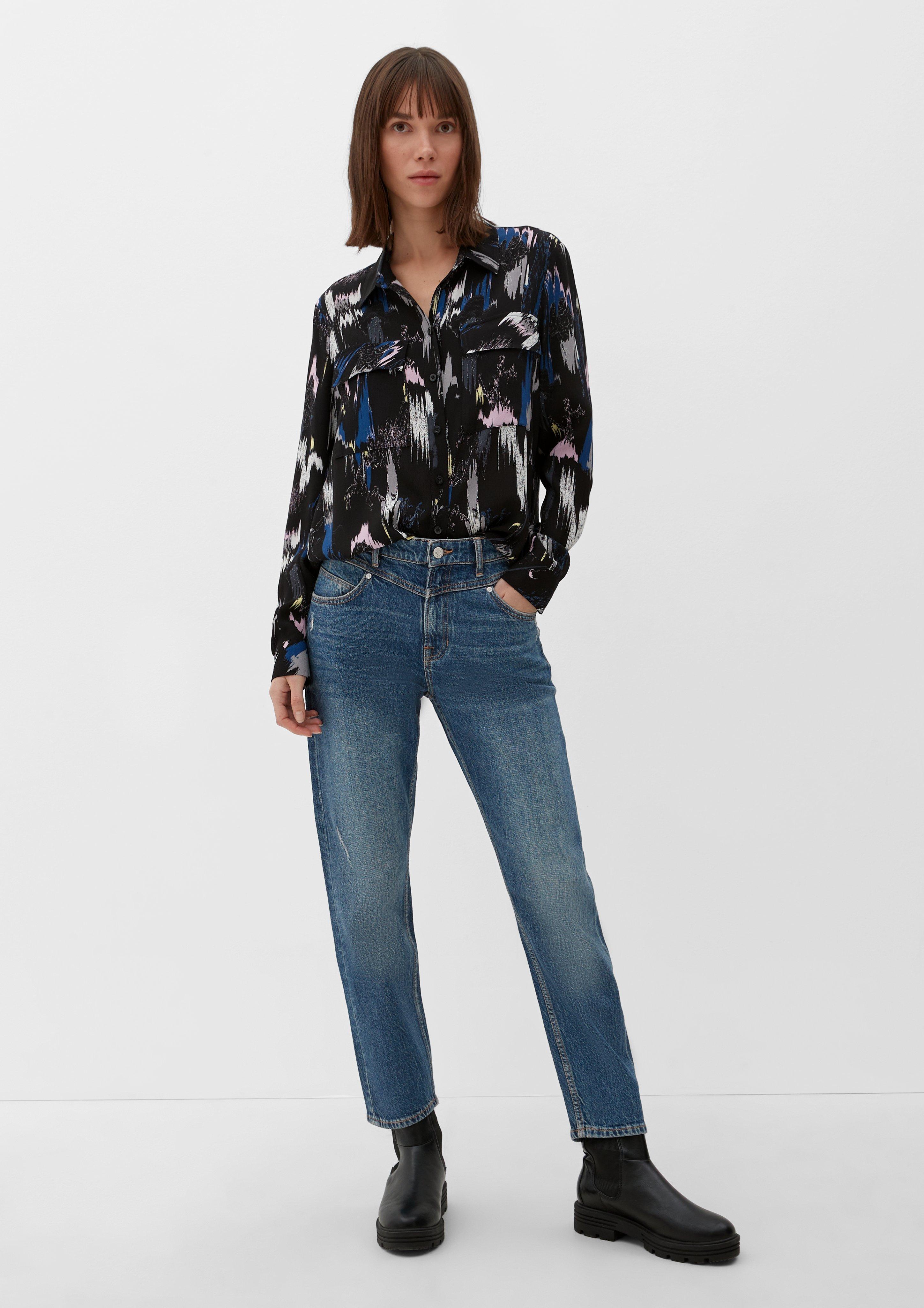 Ankle-Jeans Franciz / Relaxed Fit / Mid Rise / Tapered Leg  2125408-55Z4